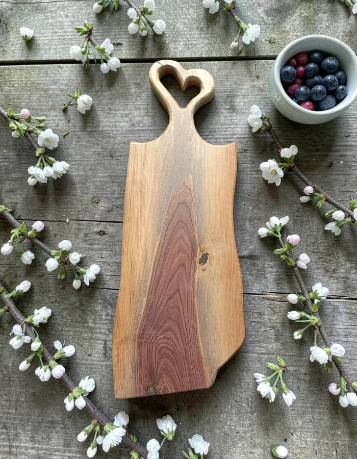 Srdíčkové prkénko